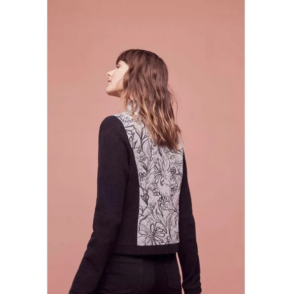 Anthropologie | Knitted & Knotted Bomber Jacket - Picture 8 of 8